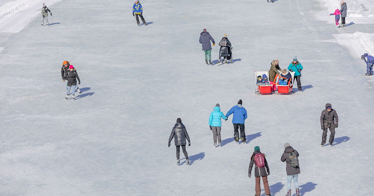 Glide into 2026: the Rideau Canal…