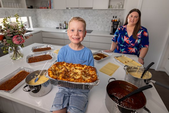 When someone delivered a home-cooked meal after Joshua’s birth, Andrea Ruff says she was moved by the gesture.