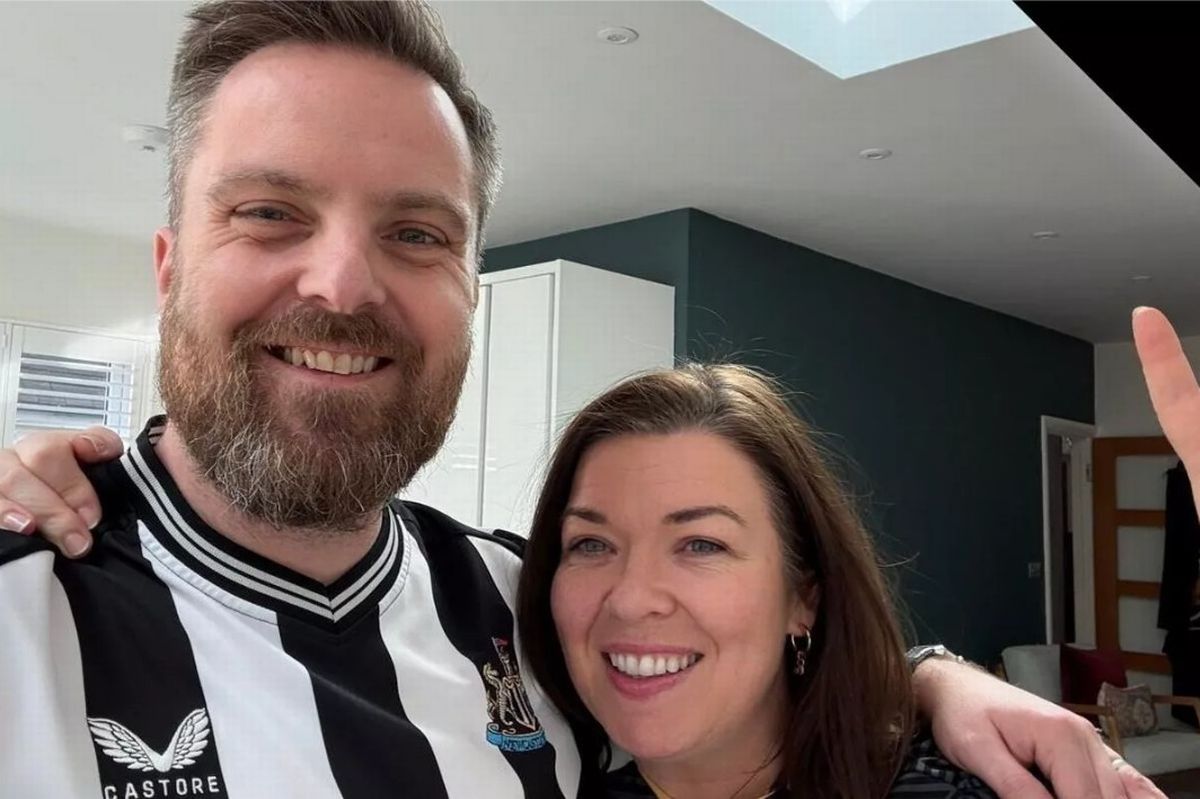 Andrew Clark and his wife Cairistine