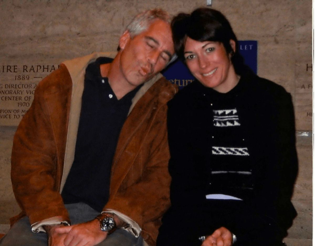 A photo of Epstein and Maxwell
