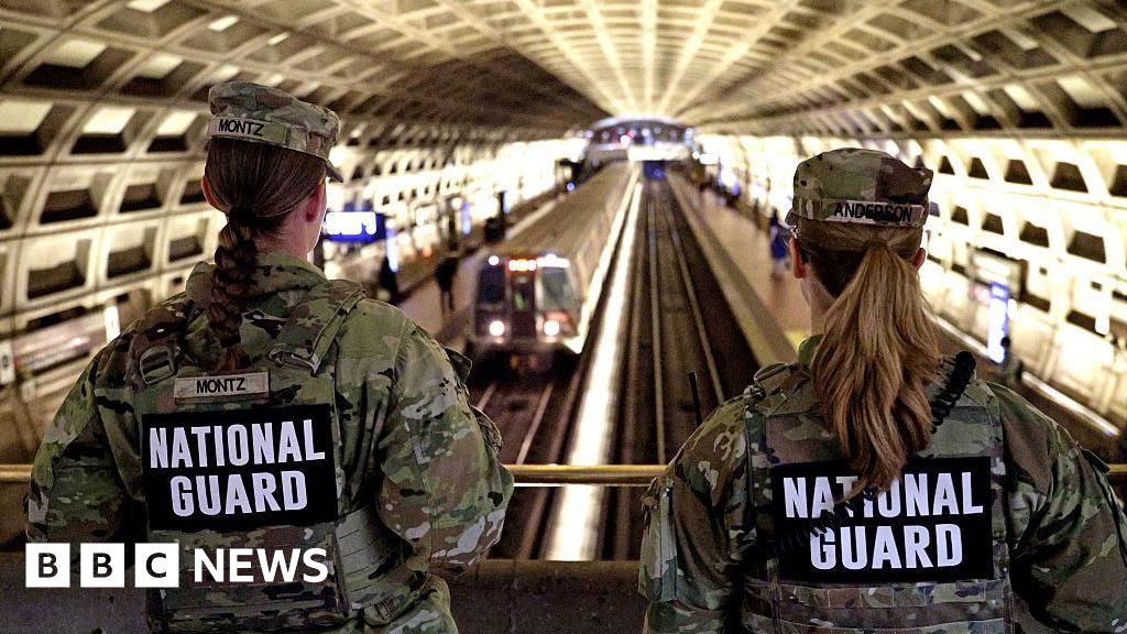 National Guardsman 'slowly healing' after being shot in Washington DC