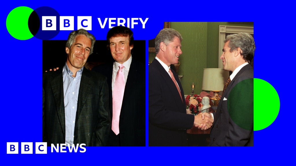 Two US presidents and their associations with Epstein