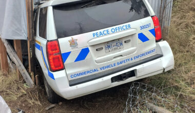 'Oh no, not again': B.C. family sees 4 crashes into backyard in 3 years