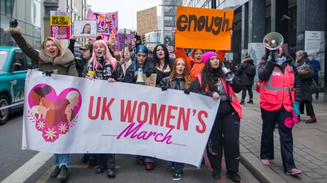 A UK Women's march