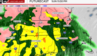 Storm could bring freezing rain and icy conditions to parts of Massachusetts overnight Sunday
