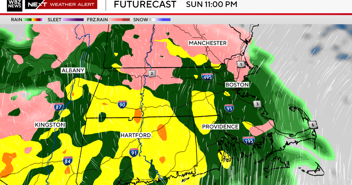 Storm could bring freezing rain and icy conditions to parts of Massachusetts overnight Sunday