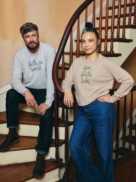 Guardian x Lingua Franca “for facts’ sake” Crewneck