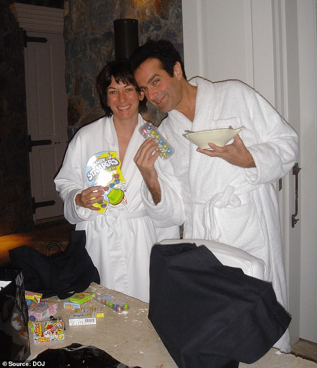 A trove of files released this week by the DoJ related to the Epstein investigation included photos of Copperfield and Ghislaine Maxwell wearing matching white bath robes together