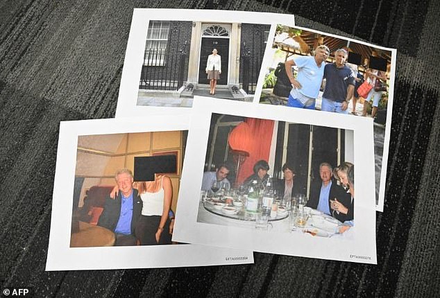 Photographs of celebrities including Bill Clinton, Mick Jagger and Richard Branson, and Jeffrey Epstein's former girlfriend Ghislaine Maxwell, were released by the US Justice Department as part of the long-awaited Epstein files