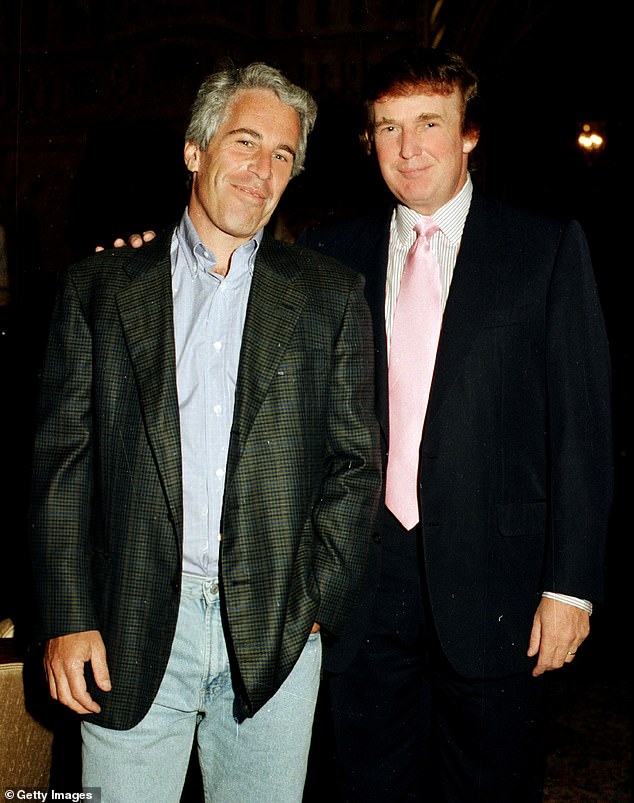 There was a series of never-before-seen photos of former President Bill Clinton but fleetingly few of Trump. Both have been associated with Epstein, but both have since disowned those friendships