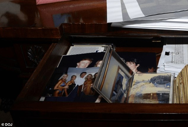 The missing files, which were available Friday, contained a photo of Trump, alongside Jeffrey Epstein, Melania Trump and Epstein's longtime associate Ghislaine Maxwell