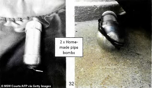 The suspected gunmen were allegedly armed with pipe bombs