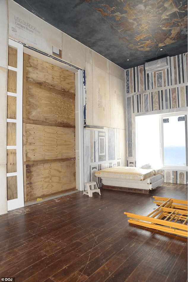 Much of the insides look unfinished and it is not immediately clear what the room is meant to be