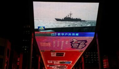 China encircles Taiwan in massive military display