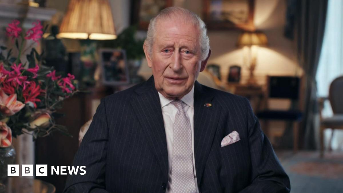King Charles at an Advent service at Westminster Abbey