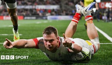 Zac Ward celebrates a try