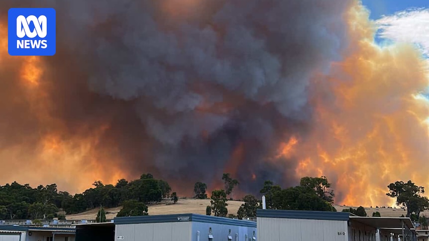 Boddington fire downgraded as wind conditions set to escalate