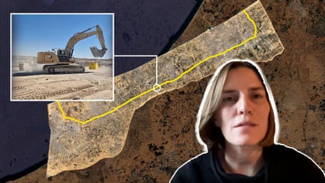 How Israel's 'yellow line' is dividing Gaza with deadly consequences – video explainer