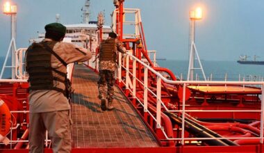Iranian navy seizes 'foreign' oil tanker in the Strait of Hormuz