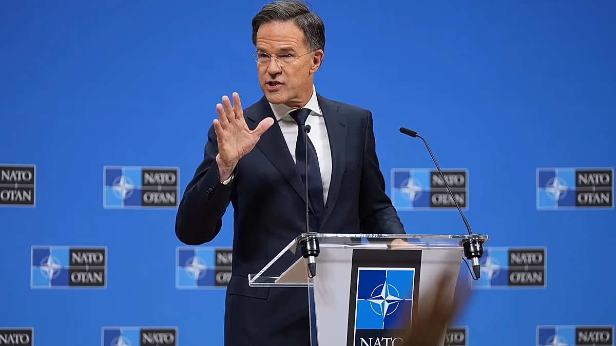 Europe and Canada on track to buy €4.3bn of US weapons for Ukraine this year, Rutte says