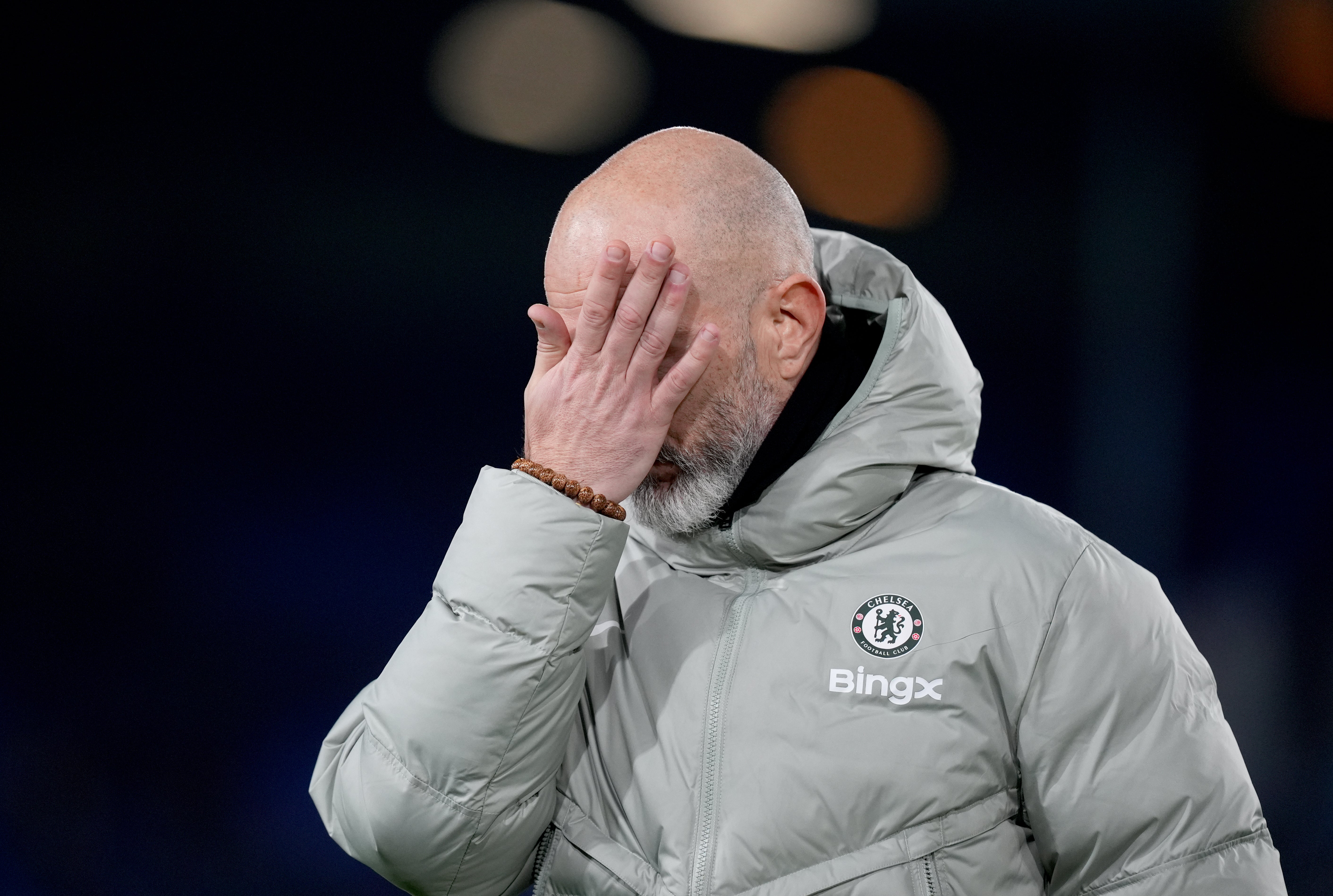 Enzo Maresca watched his side slip to a stunning defear