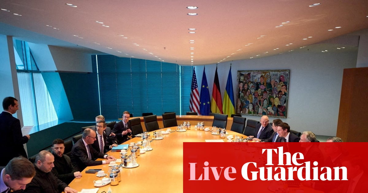 Ukraine-US talks to continue in Berlin as Ukraine willing to drop Nato ambitions – Europe live | Europe