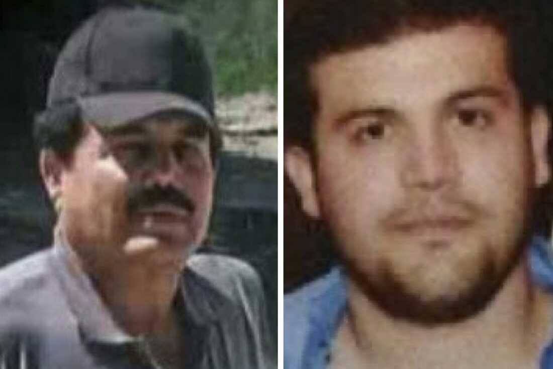This combination of images provided by the U.S. State Department shows Ismael "El Mayo" Zambada (left), leader of the Sinaloa Cartel, and Joaquín Guzmán López, son of the infamous Mexican drug lord Joaquín "El Chapo" Guzmán. Both were arrested on July 25, 2024, by U.S. authorities in Texas.
