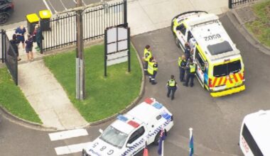 Keysborough College in lockdown after stabbing incident