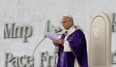 Pope Leo appeals for peace as he concludes Mass at the Beirut Waterfront  (@Vatican Media)