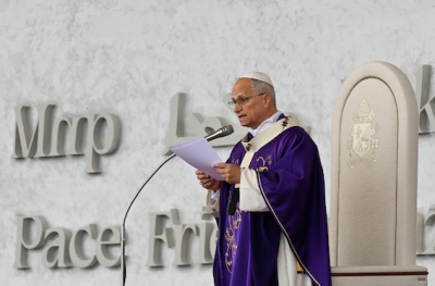 Pope Leo appeals for peace as he concludes Mass at the Beirut Waterfront  (@Vatican Media)