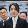 South Korea's former first lady Kim Keon Hee, wife of impeached former president Yoon Suk Yeol, arrives at a court to attend a hearing to review her arrest warrant requested by special prosecutors, in Seoul, South Korea on Tuesday.