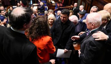 Volodymyr Zelenskiy bids to capture Irish hearts on whirlwind state visit