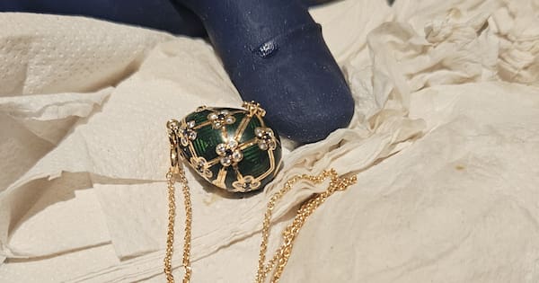 Pendant worth $33k recovered after being swallowed by alleged thief