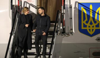 Investigation into drone activity during Zelensky arrival