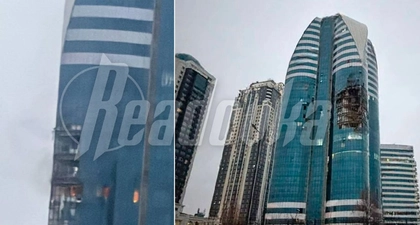 Grozny Shaken After Ukrainian Drone Smashes Into High-Rise in Chechen Capital