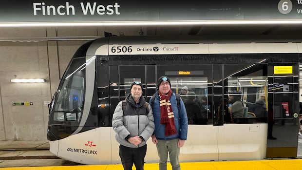 Toronto family carries out opening day transit tradition with Finch West LRT