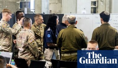 Israeli surveillance targets US and allies at joint base planning Gaza aid and security, say sources | Israel