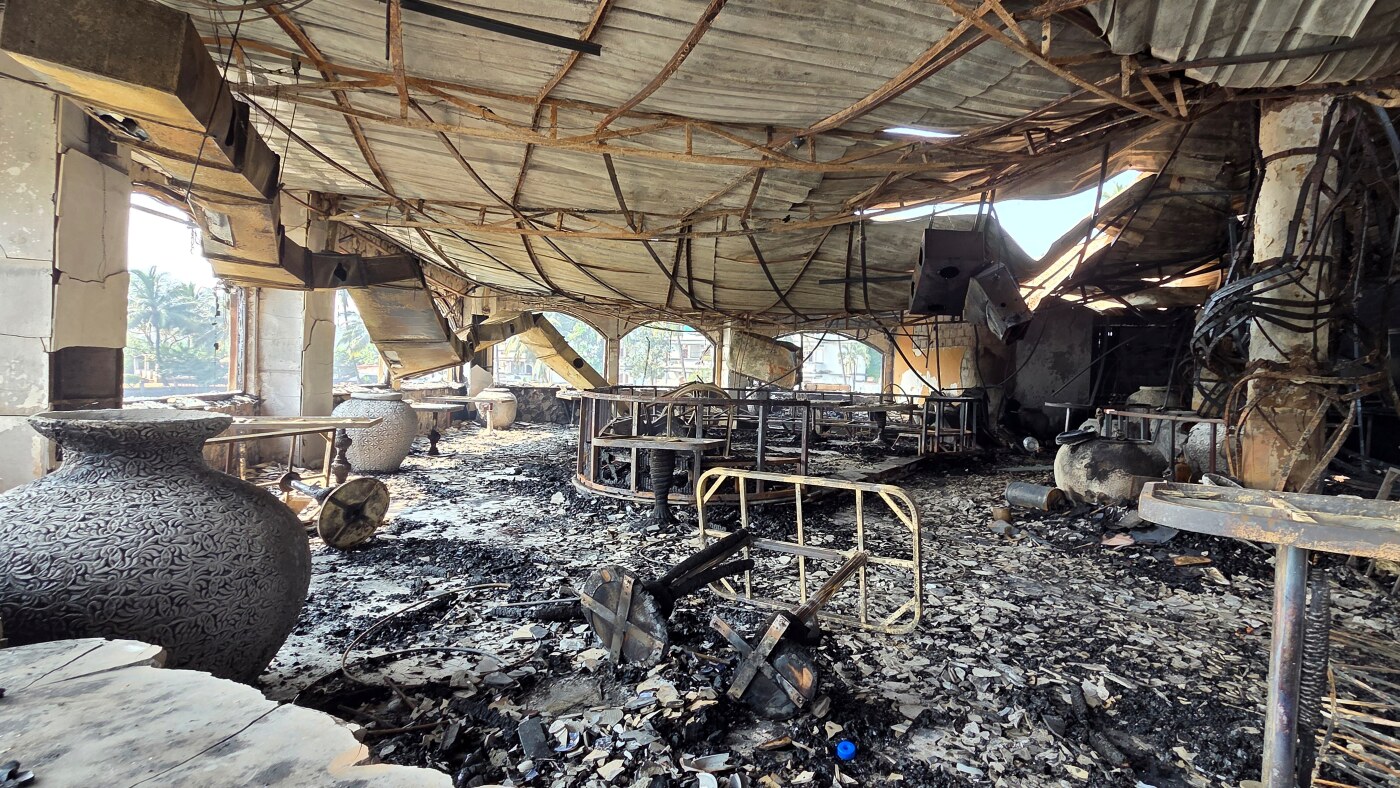 A fire at a popular nightclub in India's Goa state kills at least 25, officials say : NPR