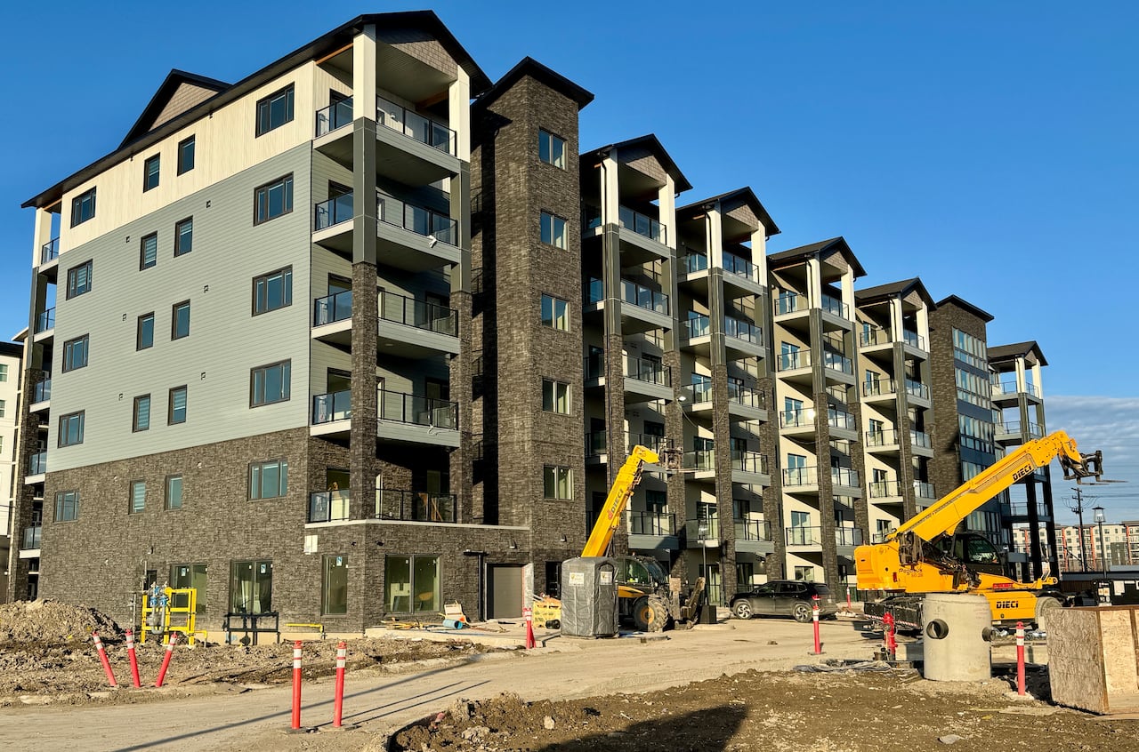 Buildings under construction