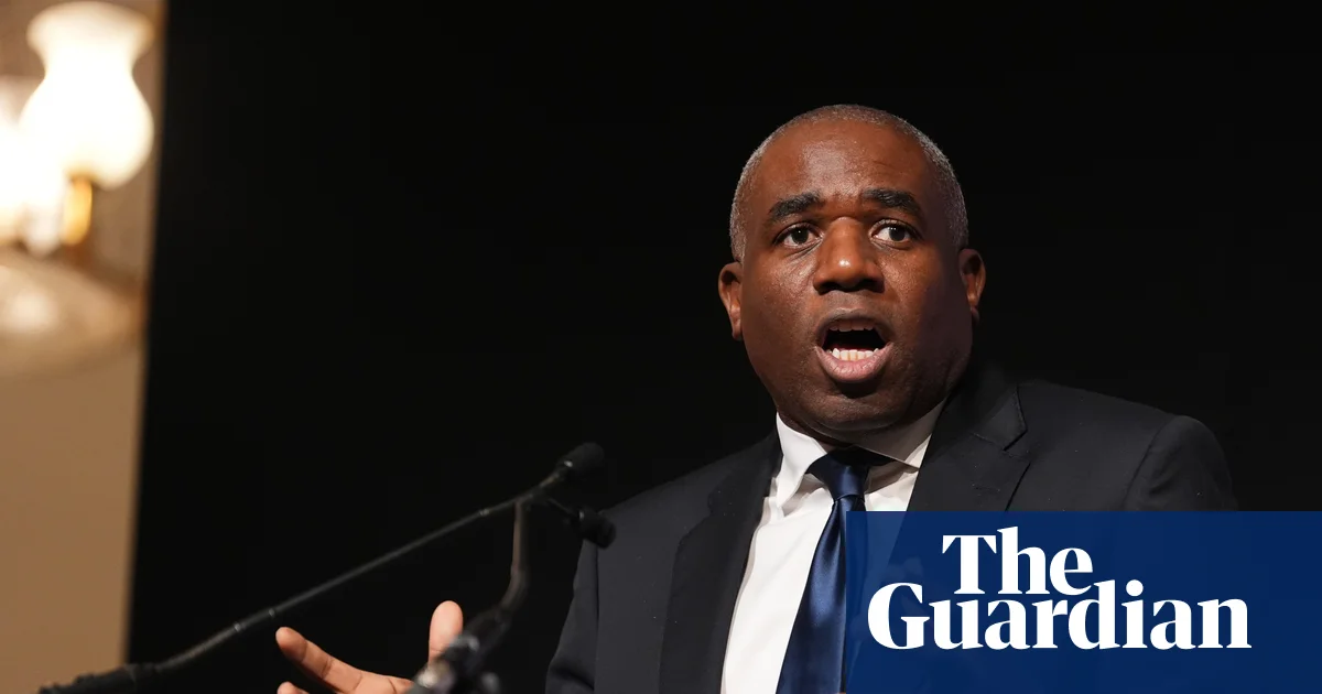 UK will go further to stop ‘abusive’ Slapps lawsuits, Lammy says | David Lammy
