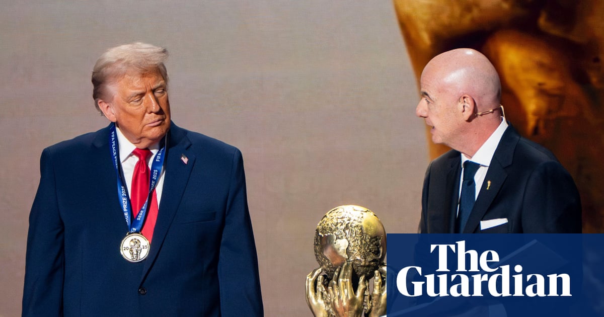 Gianni Infantino accused of breaking Fifa rules with Trump’s peace prize | Football politics