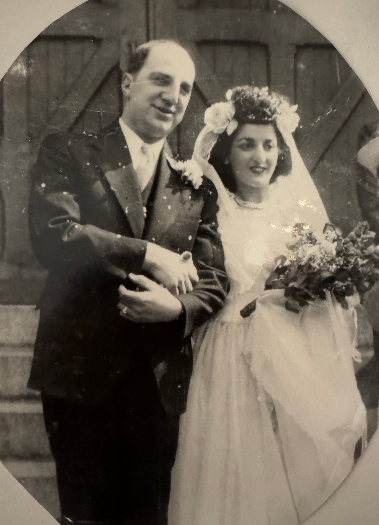 Michael and Annie Resk were married in Halifax in 1946