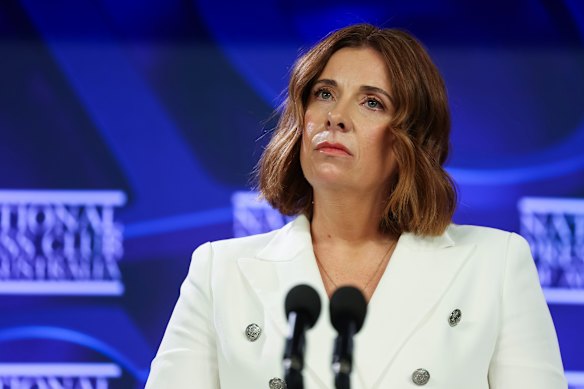 Anika Wells’ plan to spend the week focused on the social media ban has been derailed by a week of headlines about her use.