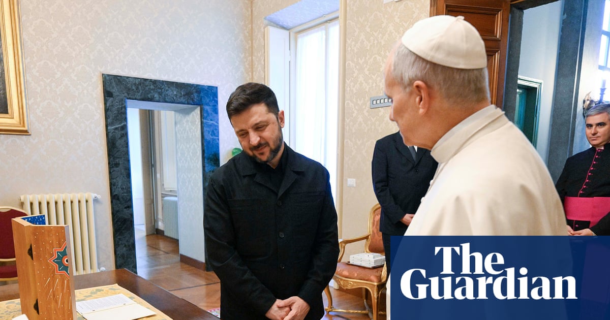 Ukraine war briefing: Pope defends Europe – and its role in peace talks – from Trump | Ukraine