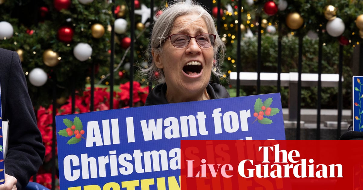 ‘American democracy is still working’ says Democrat after judge grants request to release Epstein grand jury documents – US politics live | Trump administration