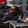 Phillip McKenzie, who was paralyzed from the neck down in a fall in 2012, uses a brain-computer interface developed by researchers at the University of Pittsburgh to navigate complex virtual tasks that simulate everyday activities,