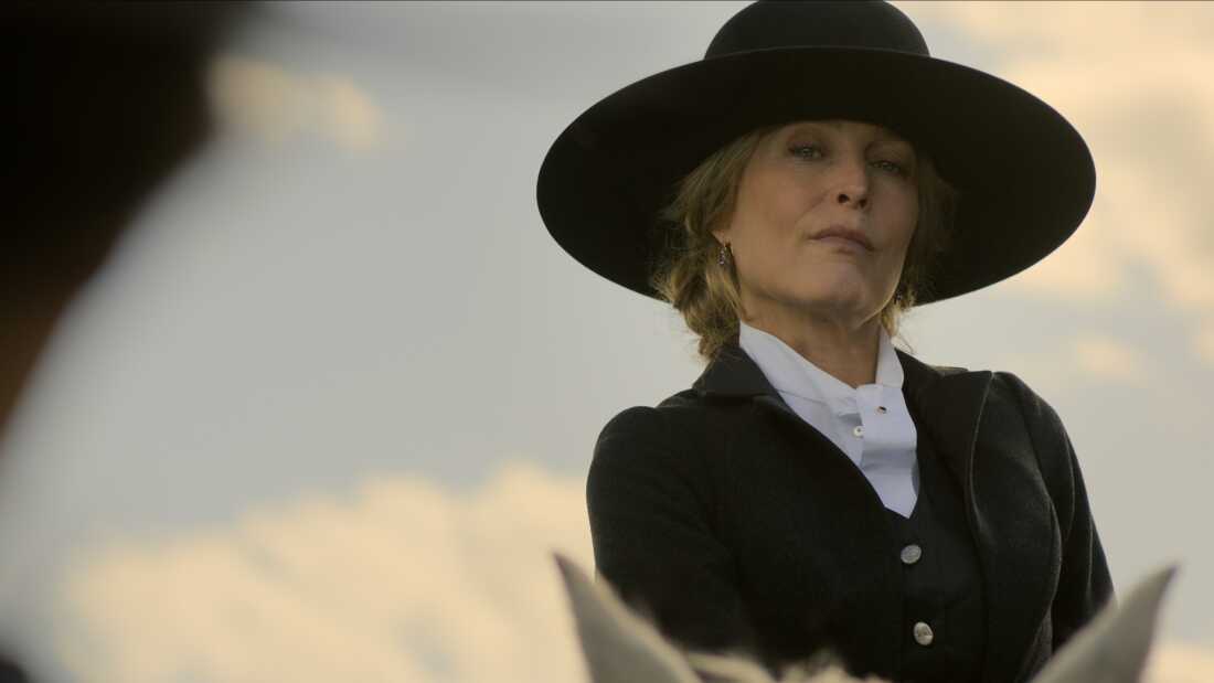 Gillian Anderson as Constance Van Ness in The Abandons.