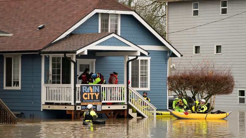 Washington flooding: More atmospheric rivers coming for the Pacific Northwest