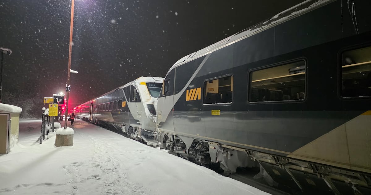 Transport minister ‘not happy’ with Via Rail after passengers spend night stranded on train - CTV News