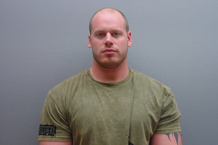 Man in green t-shirt